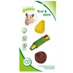 Pawise No 4 Ahşap Lif Yenebilir Kemirme Oyuncağı
