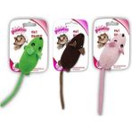 Pawise Simple Cat Peluş Oyuncak Fare Sptgl - Renkli