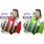Pawise Striped Cat Toy-Balık Kedi Oyuncağı