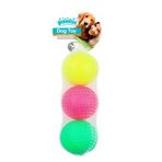 Pawise Üçlü Sünger Top Parlak Renk
