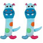 Pawise Vivid Life-Hippo Stick Köpek Oyuncağı 2li paket