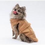 Pawstar Bej Churchill Su Geçirmez Küçük Irk Köpek Yeleği (XL)