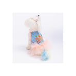 Pawstar Blue Aloha Kedi ve Küçük Irk Köpek Elbisesi (L)