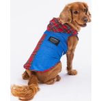 Pawstar Denim & Plaid Kedi Köpek Gömleği - Kedi Köpek Kıyafeti L