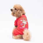 Pawstar Depresso Küçük Irk Köpek Penye Tulum Pijama (L)