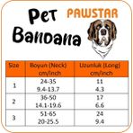 Pawstar Everyday Kedi Köpek Fuları Pet Bandanası - 2 - Yeşil