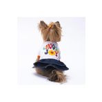 Pawstar Gri Santa Rosa Kedi Köpek Elbisesi Köpek Kıyafeti Kedi Kıyafeti