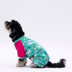 Pawstar Küçük Irk Köpek Mint Unicorn Penye Tulum Pijama (XL)