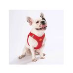 Pawstar L Red Air-Mesh Göğüs Tasması