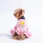 Pawstar Pembe Arosa Nivalis Küçük Irk Köpek Elbisesi (M)