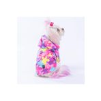 Pawstar Rosea Camouflage Fileli Köpek Montu Köpek Yağmurluk Köpek Kıyafeti Köpek Elbisesi