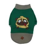 Pawstar S Yeşil Pug Sweat Kedi Köpek Sweat Kedi Köpek Kıyafeti