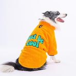Pawstar Turuncu Cool Sweet Orta-Büyük Irk Köpek Pofuduk Sweatshirt (3XL)