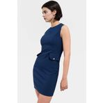 PayBuy Bodycon Mini Elbise 88% Polyester 12% Elastan Yazlık İş Elbisesi Rahat Ve Şık