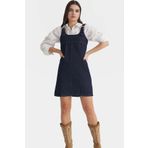PayBuy Denim Mini Elbise Ayarlanabilir Askılı Yazlık Pamuklu Günlük Tarz Uzun Ömürlü Zarifane Tasarım