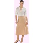 PayBuy Kadın Maxi Boy Sarong Etek Keten Görünümlü Dokuma Günlük Yaz Hafta Sonu Stilin Buluştuğu Yer