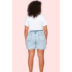 PayBuy Kadın Moda Yüksek Bel Geniş Paça Denim Şort Pamuklu Günlük Kombinler Yazlık Şort