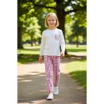 PayBuy Kız Çocuk Uzun Kollu Pijama Takımı Konforlu ve Şık Geceler Için Mükemmel Seçim Kaliteli Şık - Ekru - 5 - 6 Yaş