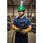 PayBuy Plastik Baret Ayarlanabilir ve Darbeye Dayanıklı ISG Başlığı Kb660 Karam Vidalı