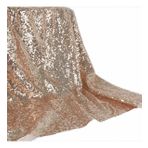 Payet Pullu Kumaş Parti Masa Örtüsü 100 X140 Cm Gold