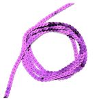 Payet Süs, Pullu Dantel Trim 5 yards 6mm Eğrisi Kumaş Boncuk DIY Dikiş El Sanatları Düğün(Color 5)