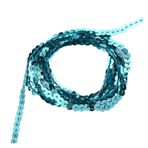 Payet Süs, Pullu Dantel Trim 5 yards 6mm Eğrisi Kumaş Boncuk DIY Dikiş El Sanatları Düğün(Color 7)