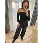 Payetli Jogger Pantolon