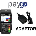 Paygo Yazarkasa Pos Şarj Adaptörü - Tipe C - Siyah