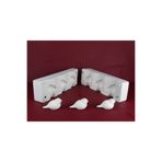 PAYİDAR MODEL 9 CM Üçlü Kuş Alçı Kalıbı - Üçlü Kuş - Sanatsal Seri