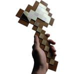 Payitaht Tablo Minecraft Demir Balta Ahşap Oyuncak - Gümüş