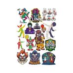 Paylanço Joker Sticker Ser 19 Parça Telefon, Tablet, Defter, Laptop Sticker