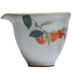 PAYNAN 190ML Fırınınız Porselen Fuar Bardakları Seramik Çin Kung Fu Çay Bardağı Trabzon Hurması Çay Infusers