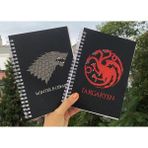 Paytak Moda Game Of Thrones Stark Targaryen Defter Spiralli A5 96 Yaprak 2'li