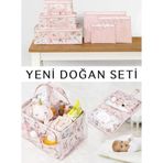 Pazar Kapısı Pembe Baby Alt Bakim Çantası