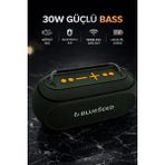 Pazaraza Blueseed BS611 30W Güçlü Bass Bluetooth Hoparlör - Yeşil