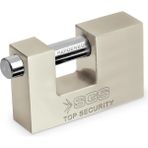 Pazarcan 1366 Cam Kapı Kilidi Kayar Milli Saten Kaplama 80 mm