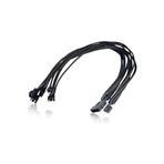 Pazarcan Alfais 4354 Flexa P5 5 Port Çıkışlı Pwm Fan Çoklayıcı Çoğaltıcı 4 2 Pin Splitter Kablosu