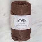 Pazarcan Polyester Macrame Kahverengi El Örgü Ipi - LM032 - 34438 - Seçenek