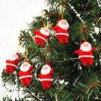 Pazarcan Yılbaşı Ağaç Süsü Noel Baba 6'lı