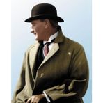 Pazarella Siyah Renk Atatürk Şapkası