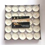 Pazaristanbul Tealight Ekru Mum 100 lü Paket