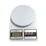 Pazariz 10 kg Kapasiteli Dijital Mutfak Tartısı LCD Ekranlı Pilli Hassas Elektronik Mutfak Terazisi