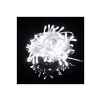 Pazariz 10 M 100 Led Yılbaşı Led Beyaz Işık Şeffaf
