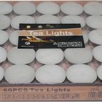 Pazariz 100 Adet Beyaz Tealight Mum
