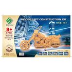 Pazarız 3D Ahşap Puzzle Yapboz Maket Motor Boyanabilir