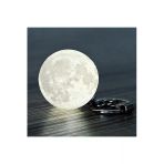 Pazariz 3D Led Anahtarlık Moon Lamba Işıklı Ay Anahtarlık