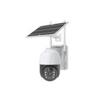 pazariz 5MP Kamera, Güvenlik Güneş Enerjili Solar 4G Sim Kart Destekli Dış Mekan Kamerası Speed Dome
