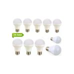 Pazariz 5W Enerji Tasarruflu Led Ampul (10 Adet)