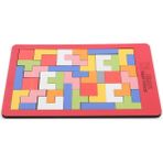 Pazariz Ahşap Eğitici Tetris - Eğitici Ahşap Oyuncak - Eğitici Blok Dizme - Yeni Nesil Tetris