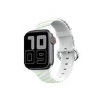 Pazariz Apple Watch Uyumlu1 2 3 4 5 6 38-40-41 Mm Çelik Toka Silikon Trend Kordon Kayış